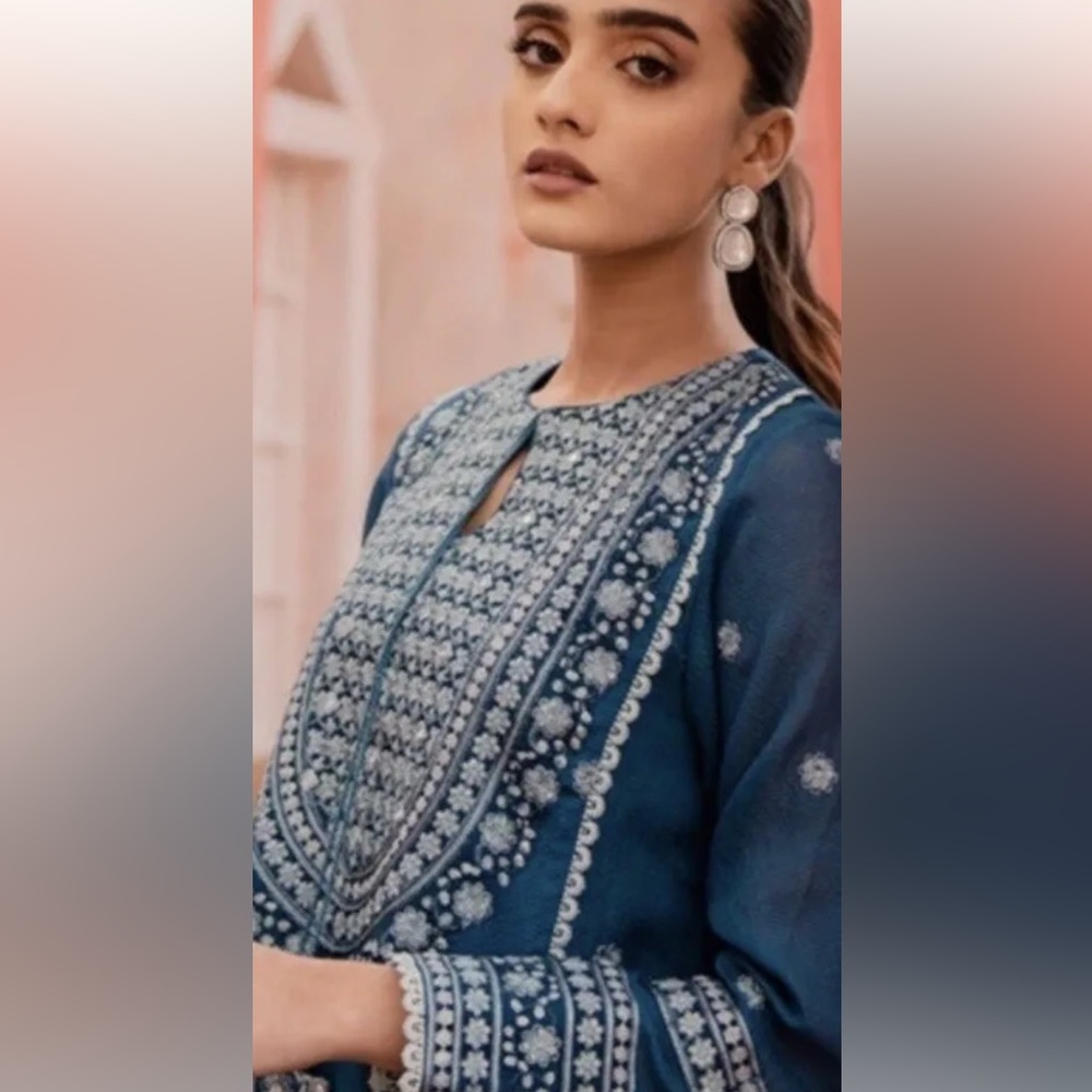 Pakistani Formal Designer Blouse - Picture 2 of 8